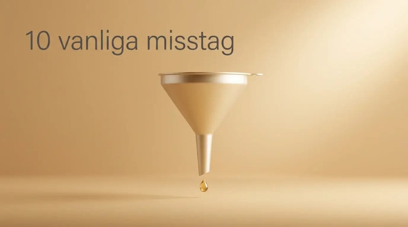 10 vanliga Google Ads misstag som slösar din budget