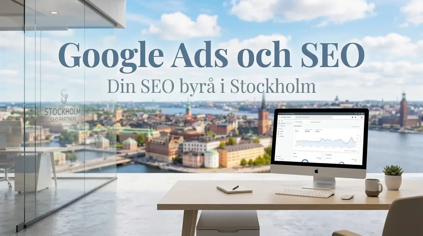 SEO byrå Stockholm Strategisk partner för hållbar tillväxt